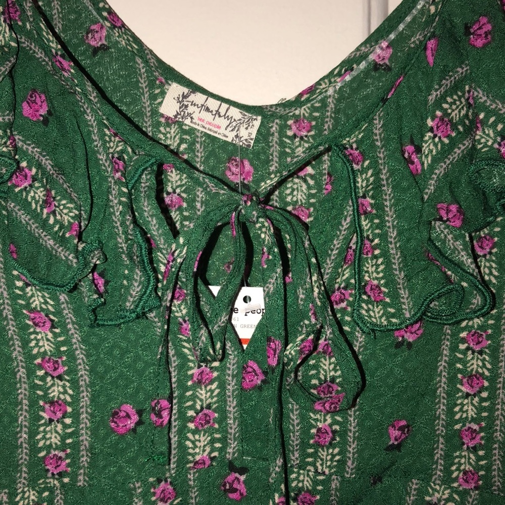 Free People Intimately Top Love To Printed Cami XS - Picture 5 of 8